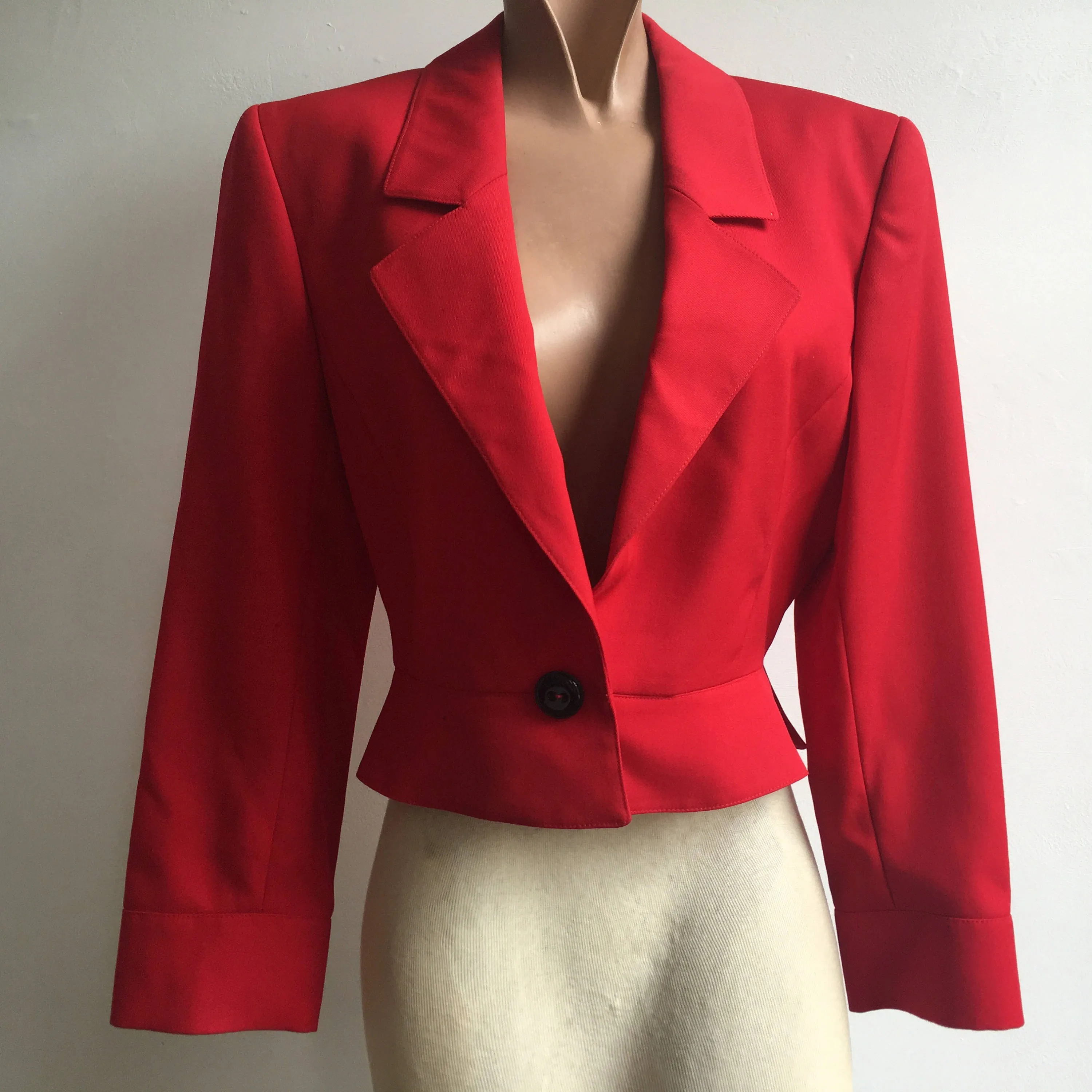 1990s Cropped Red Valentino Jacket, size small