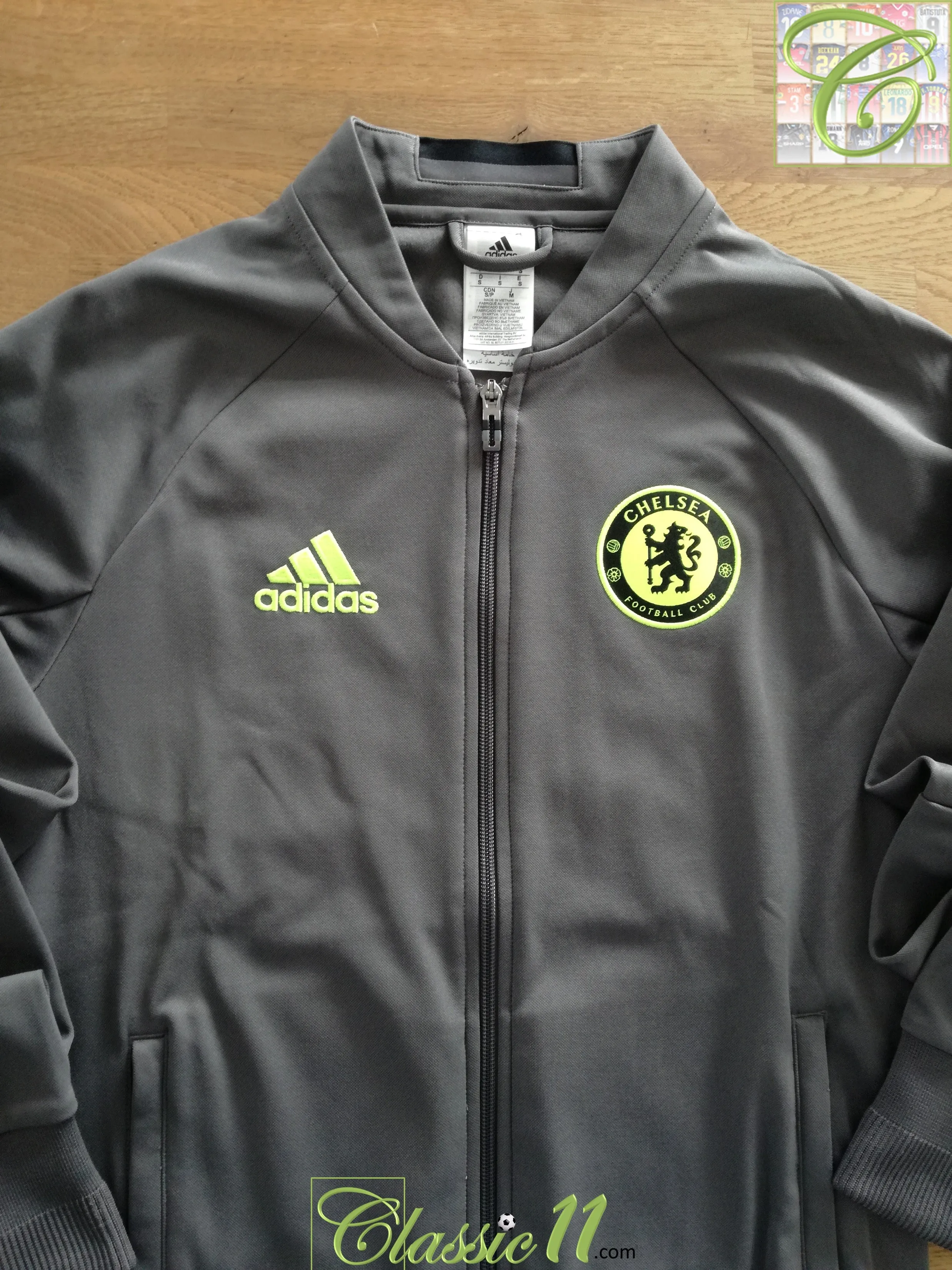 2016/17 Chelsea Track Jacket - Grey (S)