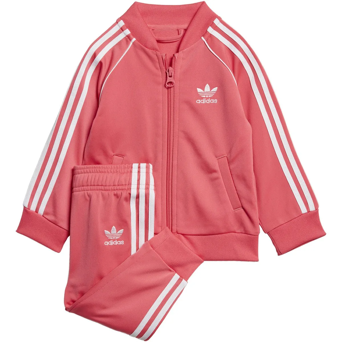 AdidasToddlers' Originals Superstar Track Suit Real Pink/White