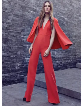 Alexis Amadeo Jumpsuit with Cape