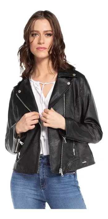 AMALIA BIKER ECO LEATHER JACKET