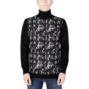 Antony Morato Black Wool Sweater