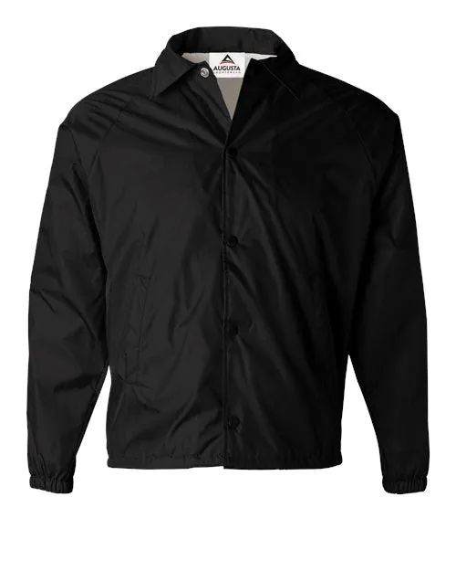 Augusta Men's Nylon Coach's Jacket/Lined