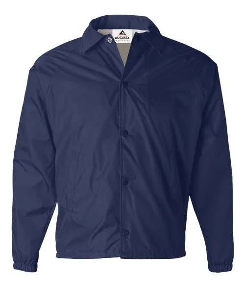 Augusta Men's Nylon Coach's Jacket/Lined