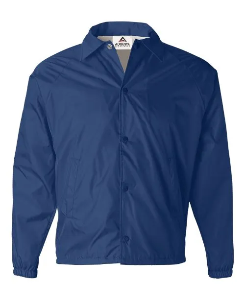 Augusta Men's Nylon Coach's Jacket/Lined