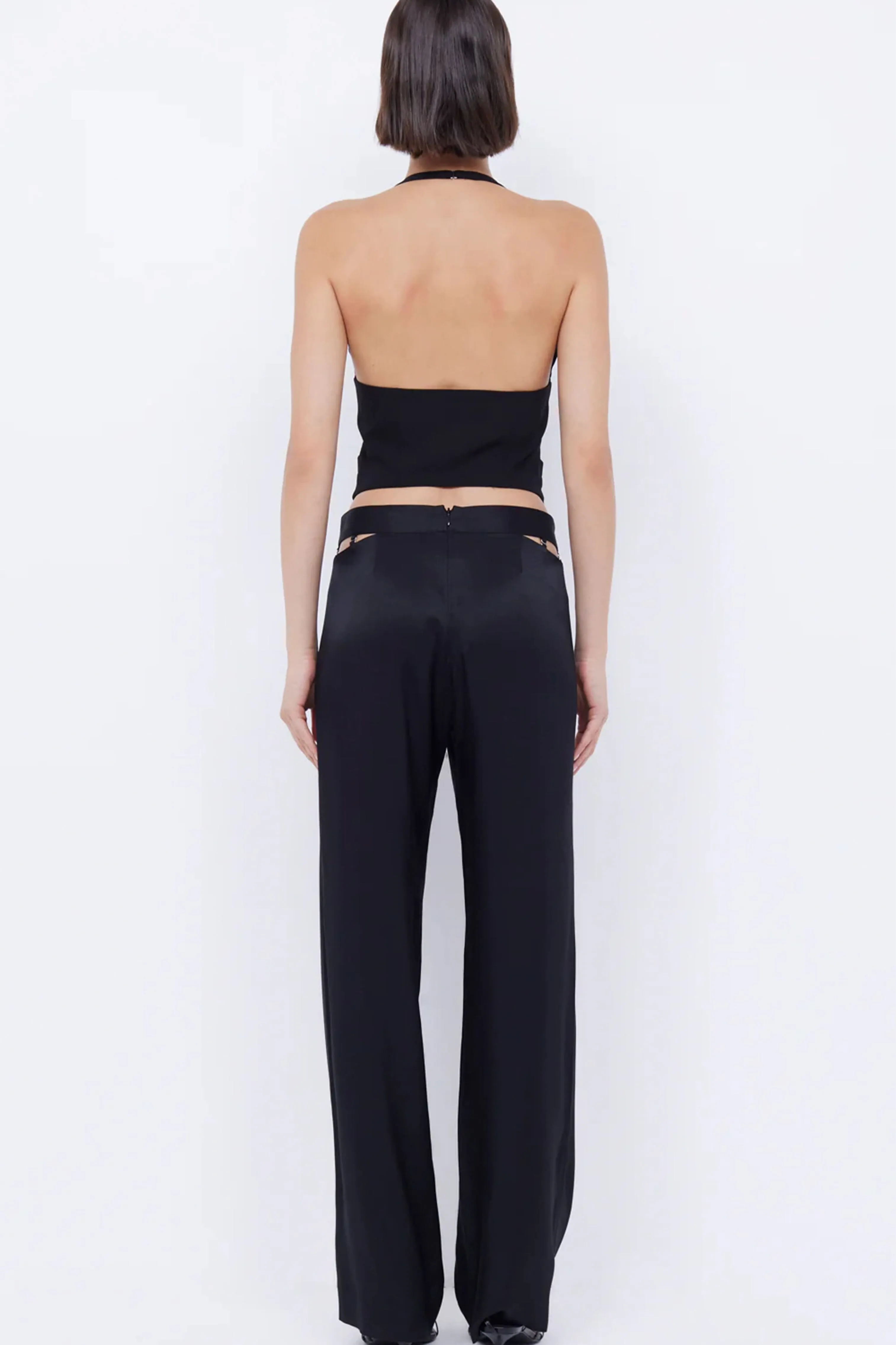 BEC   BRIDGE | Wilder Halter Top - Black