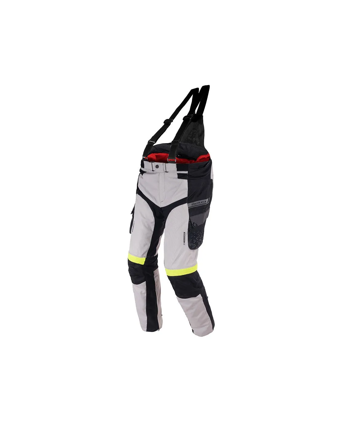 BELA Crossroad Extreme WR 34L- Textile Pant - Ice Black Yellow Flouro