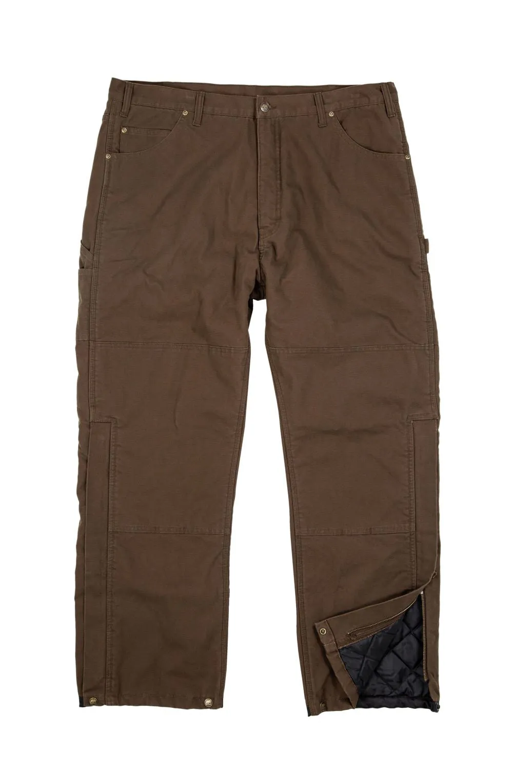 'Berne' Men's Bulldozer Insulated Outer Pant - Bark