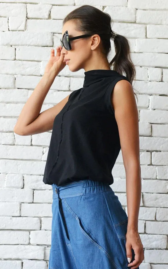 Black Casual Top