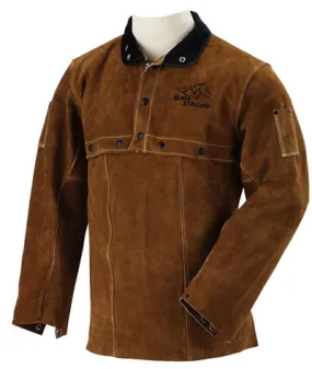 Black Stallion Leather Cape Sleeve & Bib - Split Cowhide 220CS