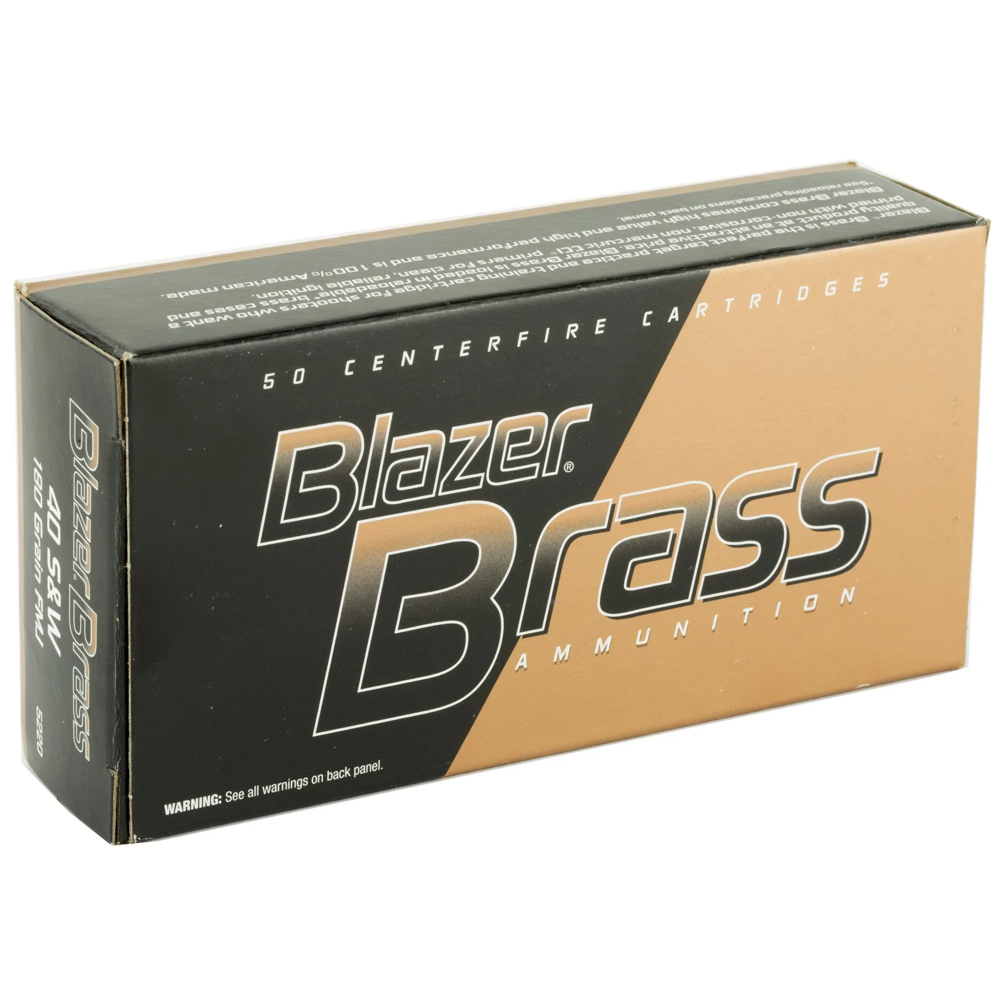 Blazer Brass 40sw 180 Fmj 50-100