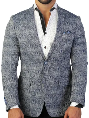 Blazer Descartes Embleme Blue