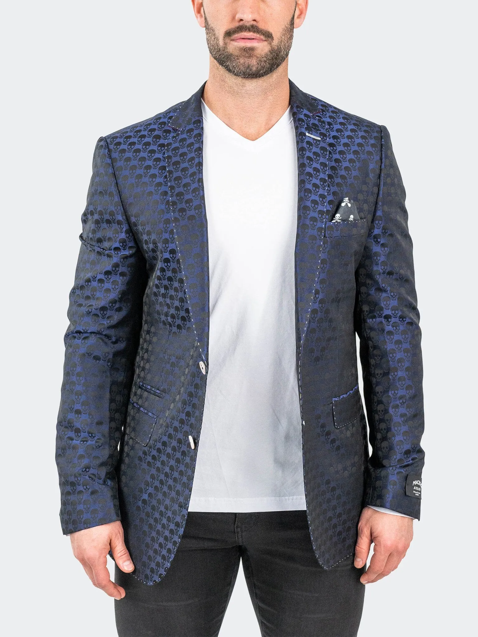 Blazer Socrate SkullBlue