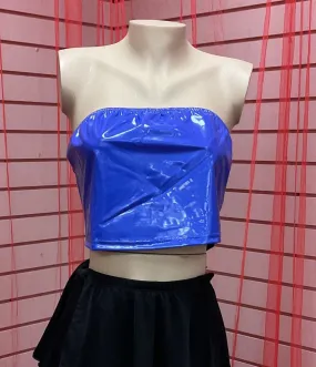 Blue Tube Top, Size 0XL