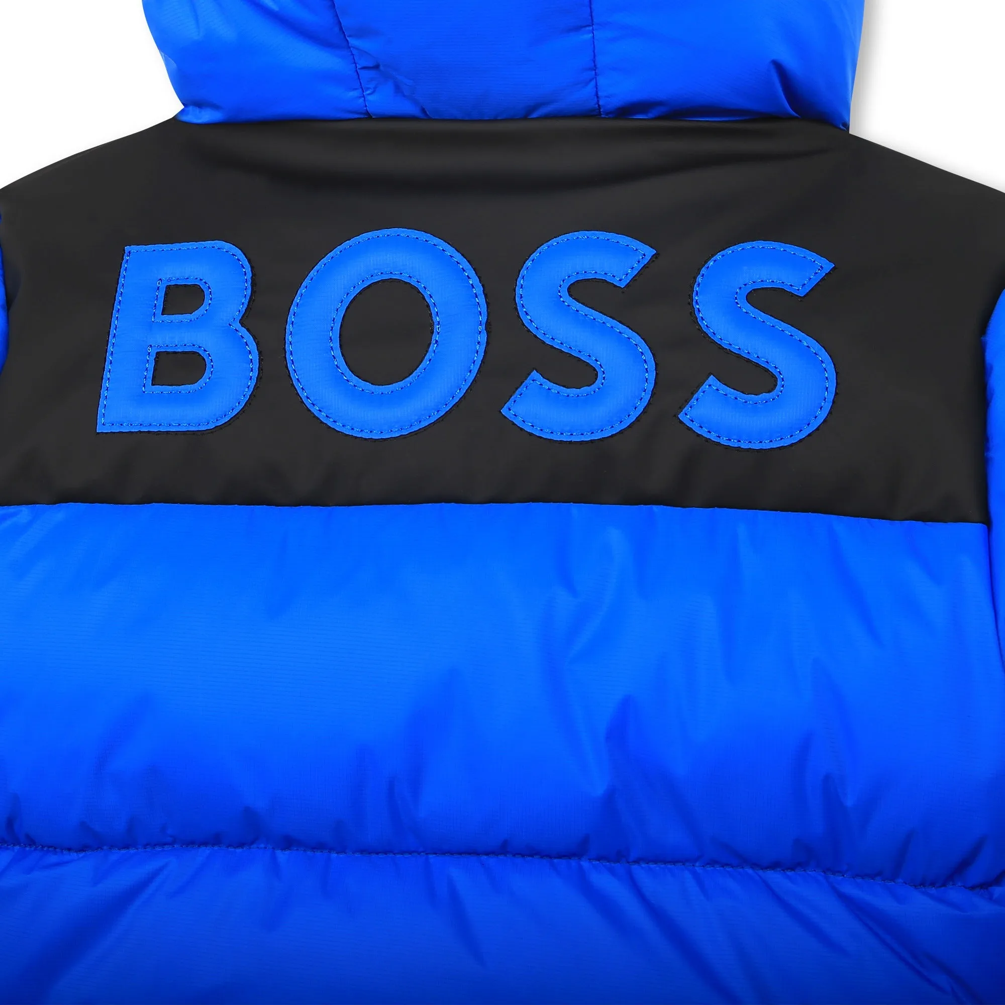 Boss - Padded jacket, Blue and black