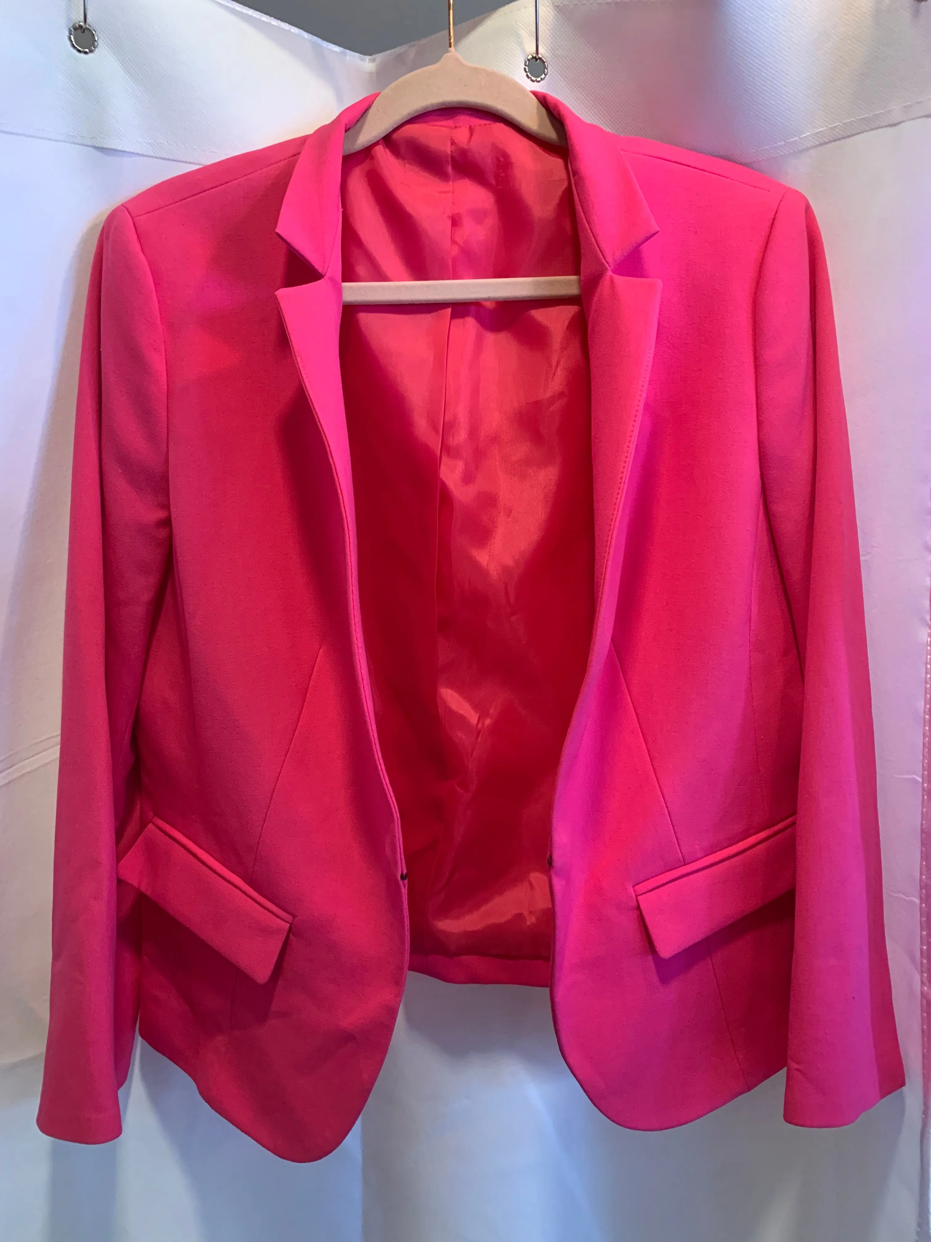 Bright Pink Blazer