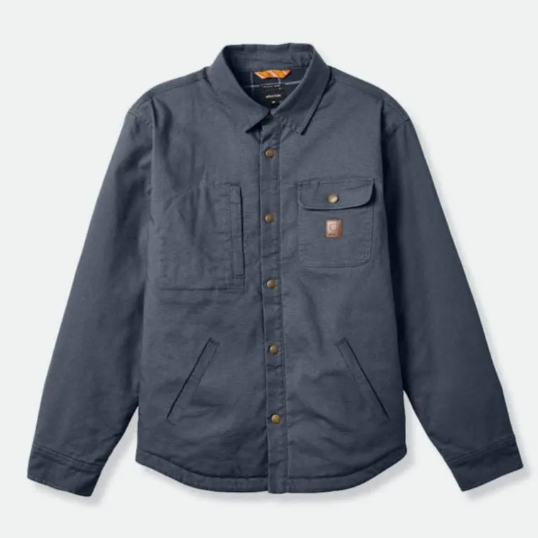 BRIXTON BUILDERS LINED JACKET OMBRE BLUE