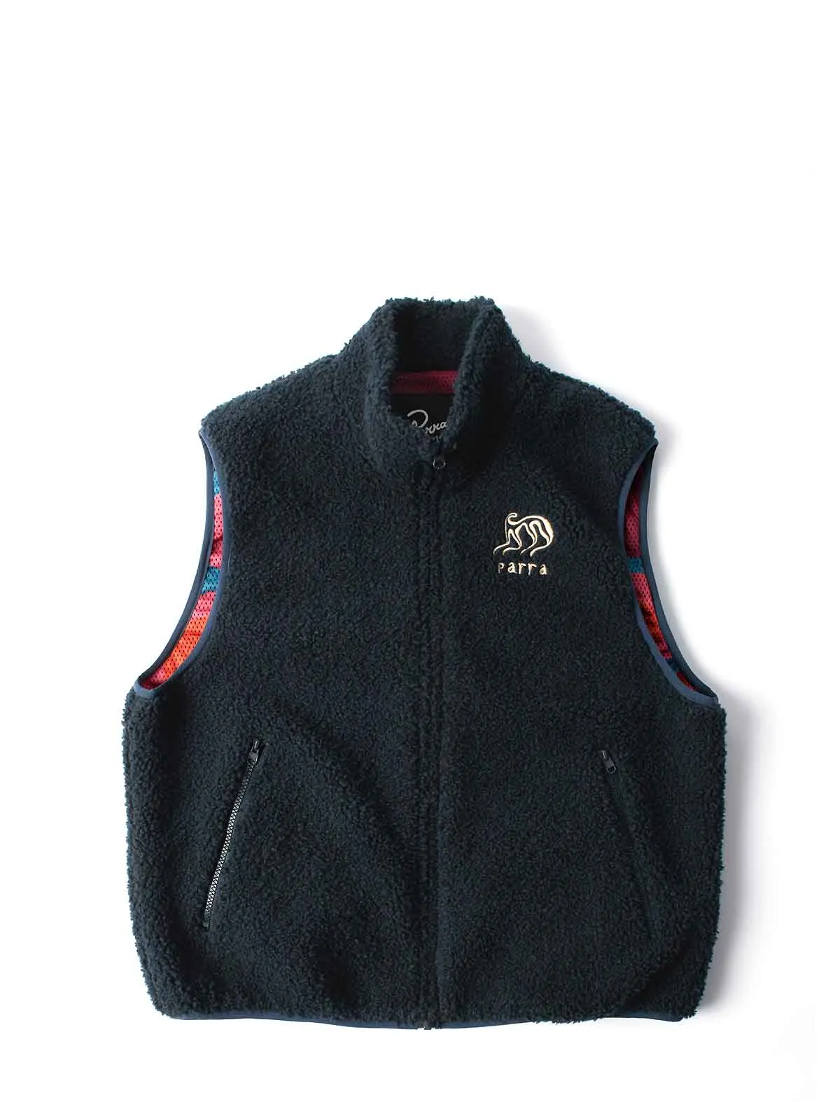 By Parra Chest Alien Vest Midnight Blue