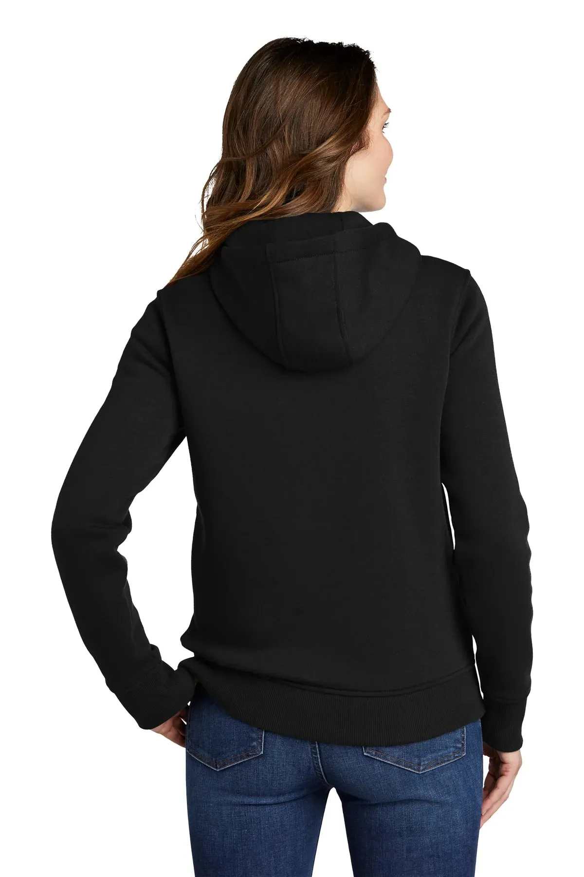 Carhartt Womens Clarksburg Full-Zip Custom Hoodies, Black