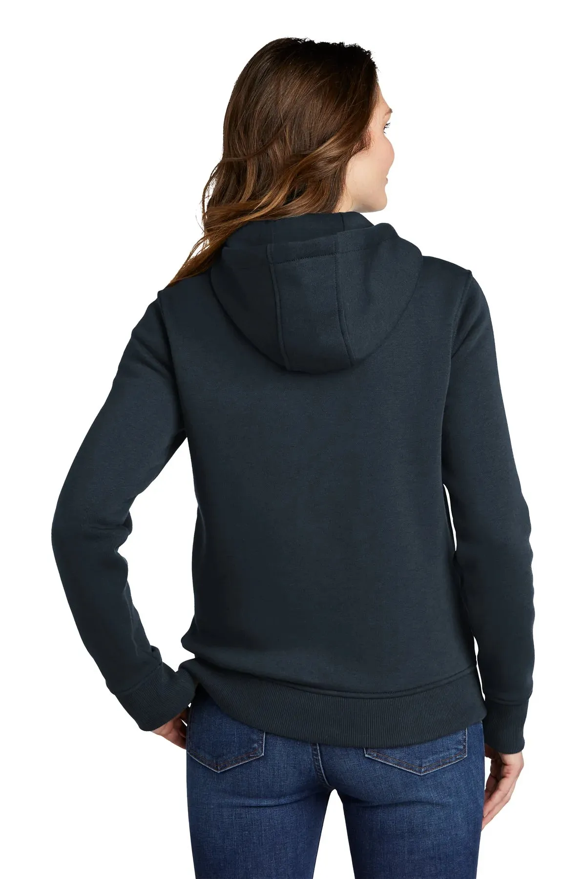 Carhartt Womens Clarksburg Full-Zip Custom Hoodies, Navy