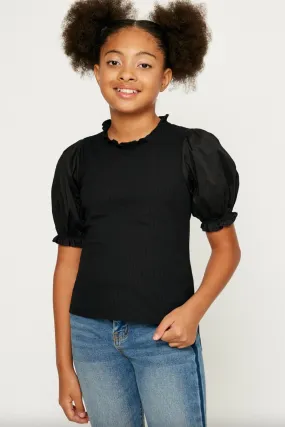 Carmen Cinched Tween Top