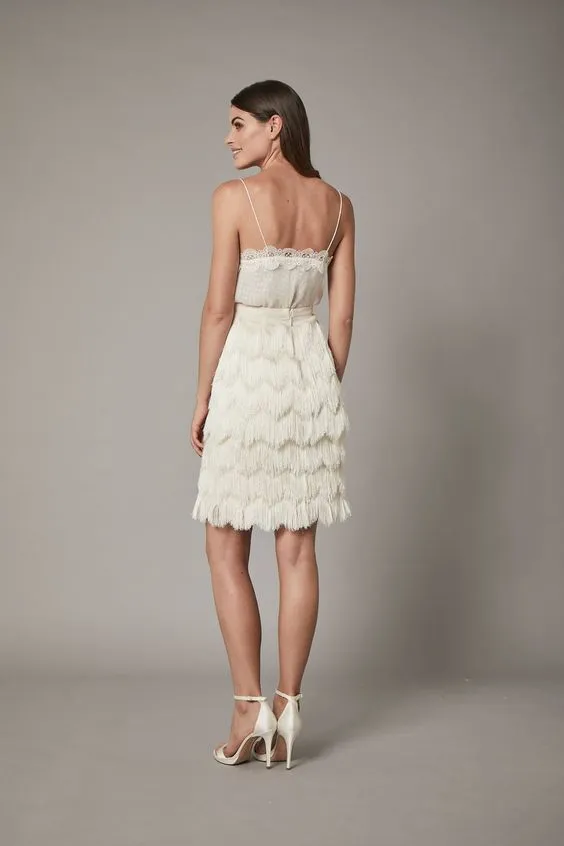 Catherine Deane Raya Tassel Skirt