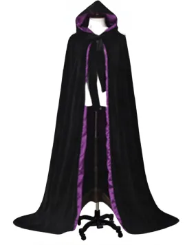 Catherine- the Velvet Hooded Cape 8 Colors