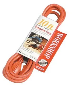 CCI 02688 Vinyl Extension Cord, 50 ft, 1 Outlet (1 EA)