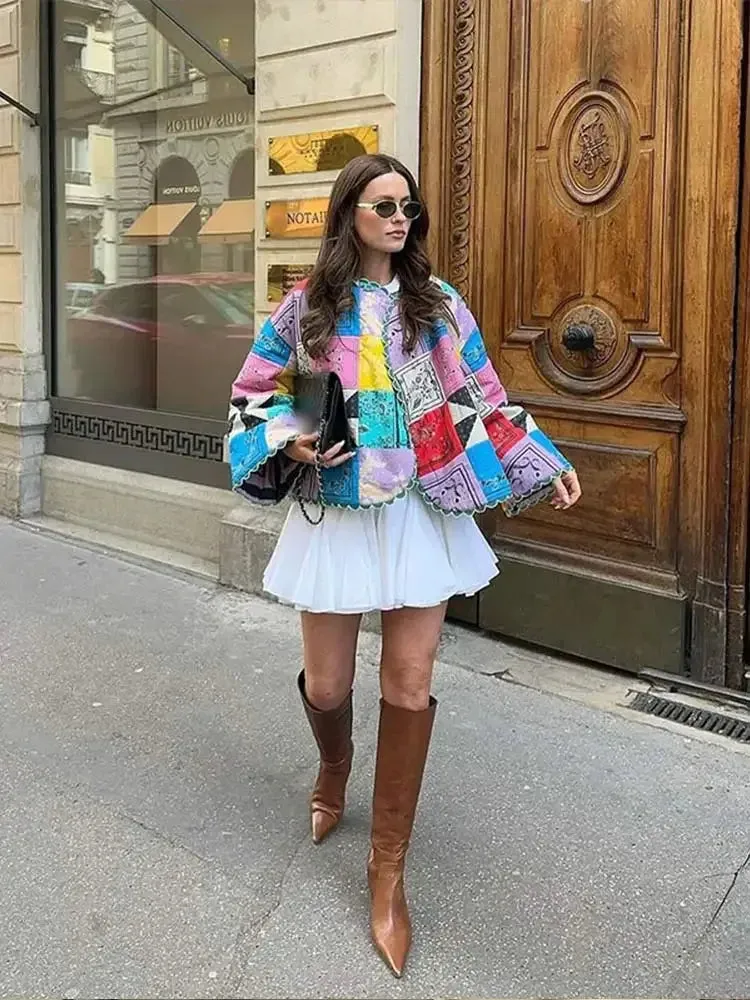 Clara | Chic Colorful Jacket