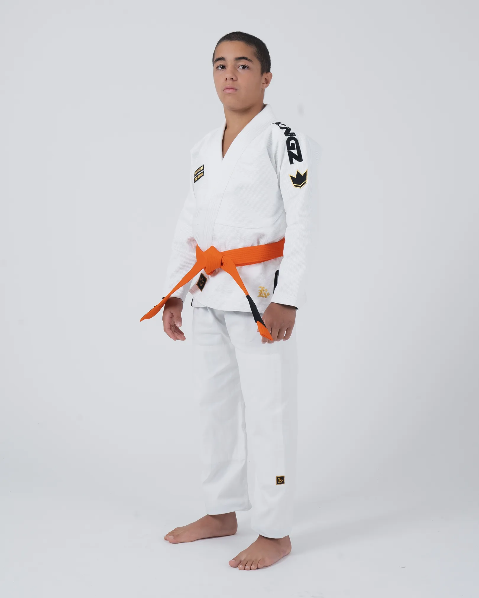 Comp V6 Youth Jiu Jitsu Gi - White