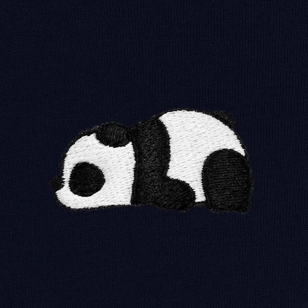 Dalix Panda Cropped Hoodie