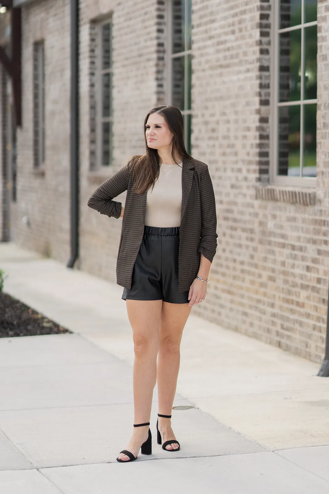 Dark Chocolate Mocha Blazer