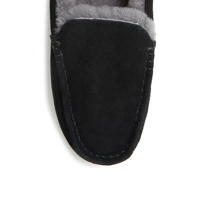 Dearfoams | Genuine Shearling Moccasin Slipper | Men's