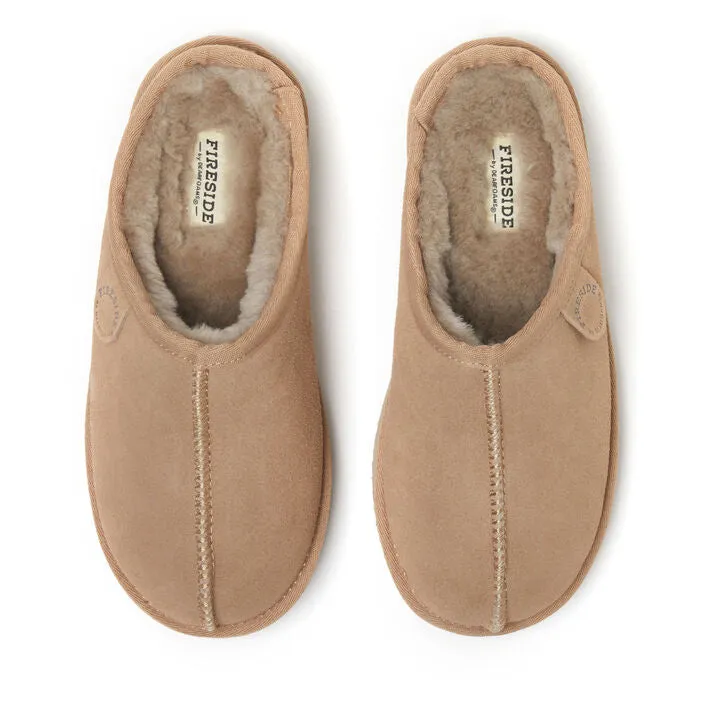 Dearfoams | Greta Genuine Shearling Clog | Women's