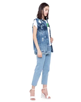 Denim gilet MOA