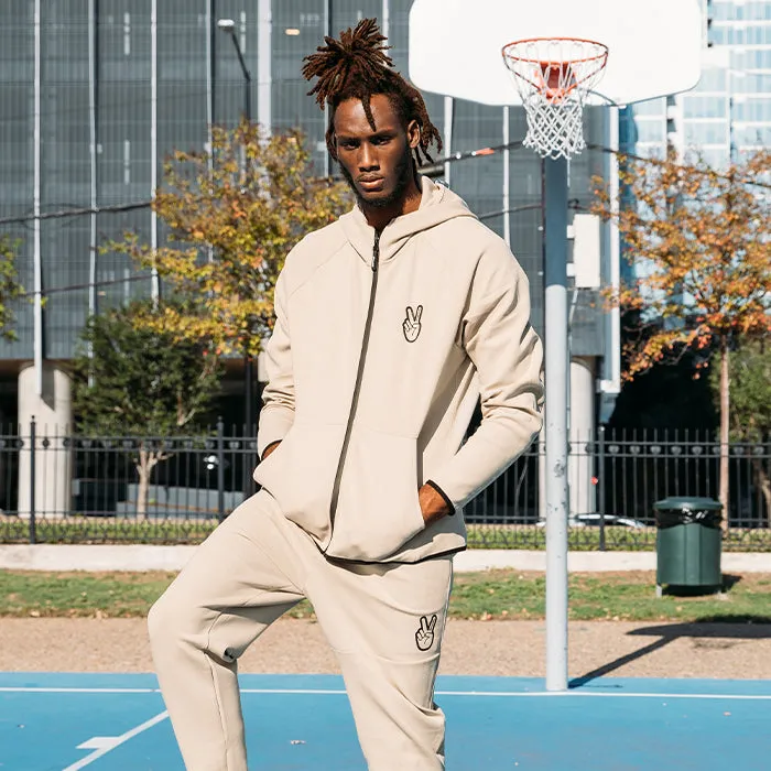 Deuce Track Jacket | Creme