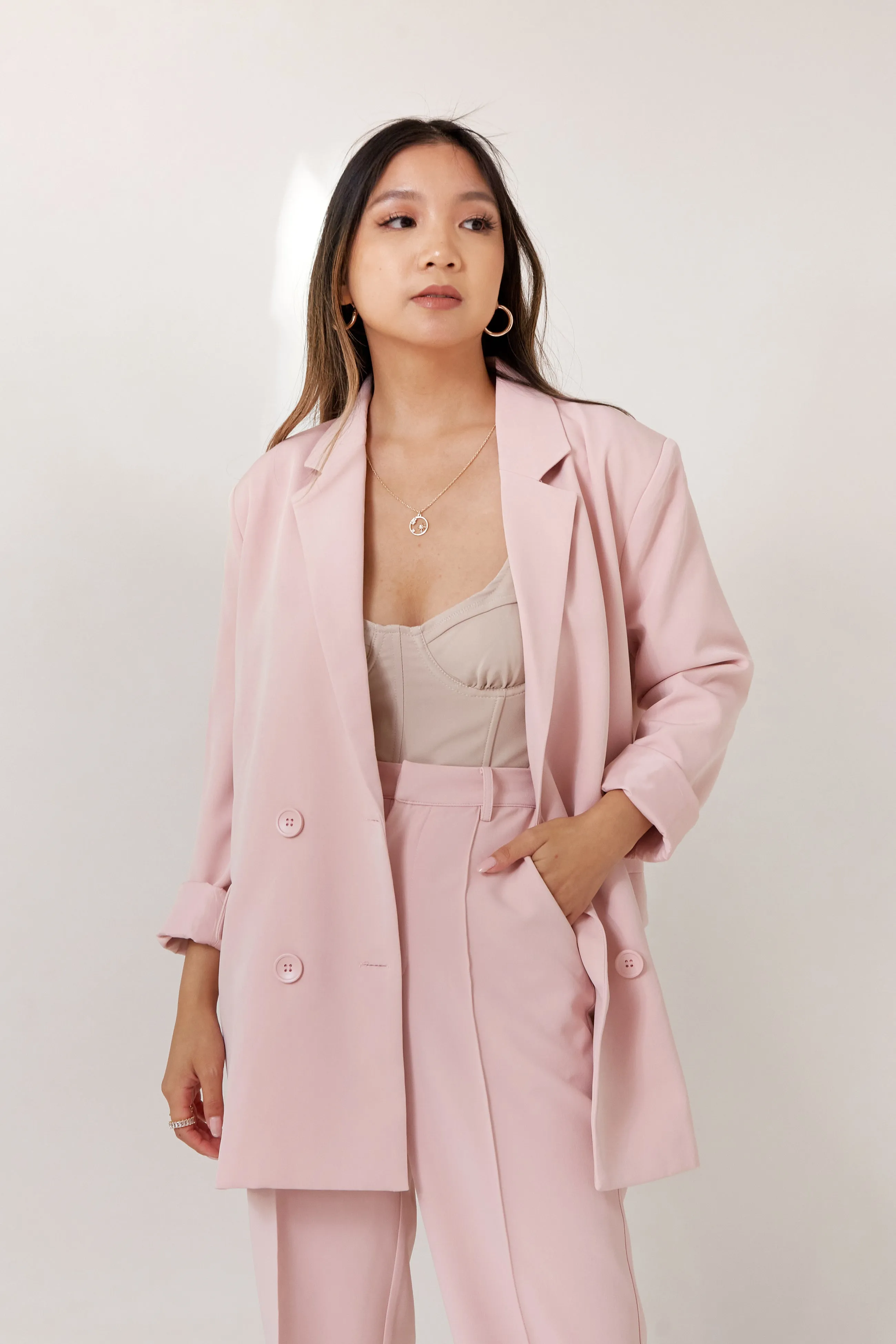 Downtown Blazer - Pink