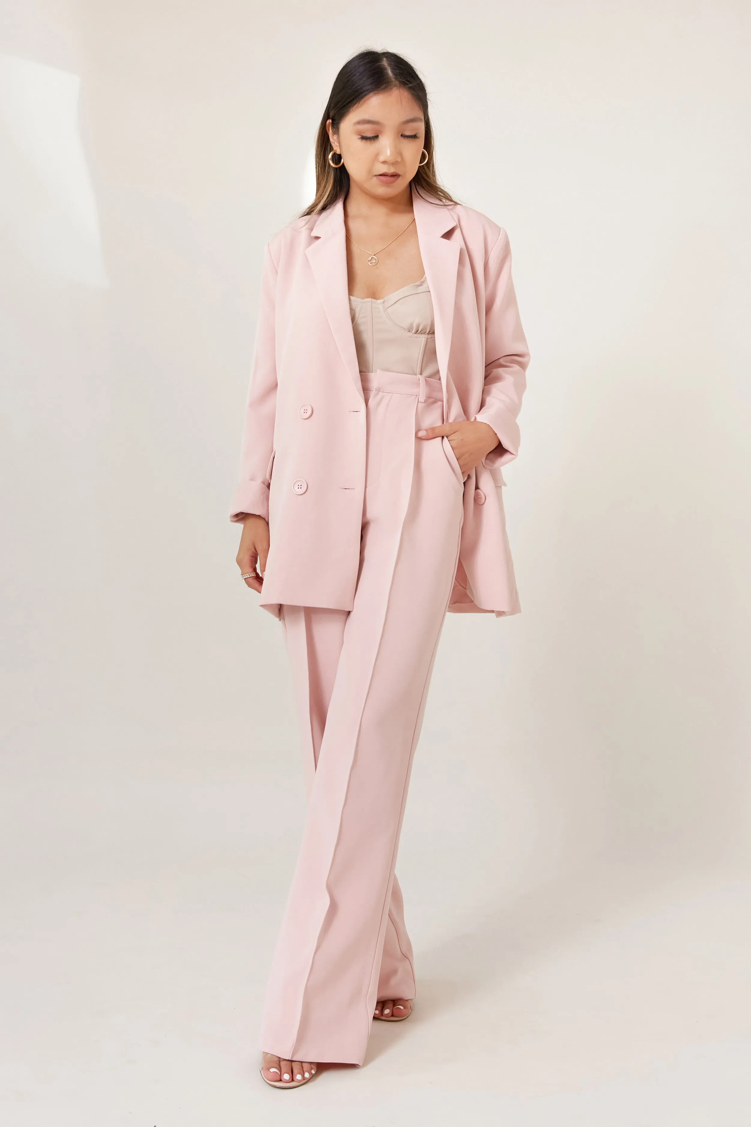 Downtown Blazer - Pink