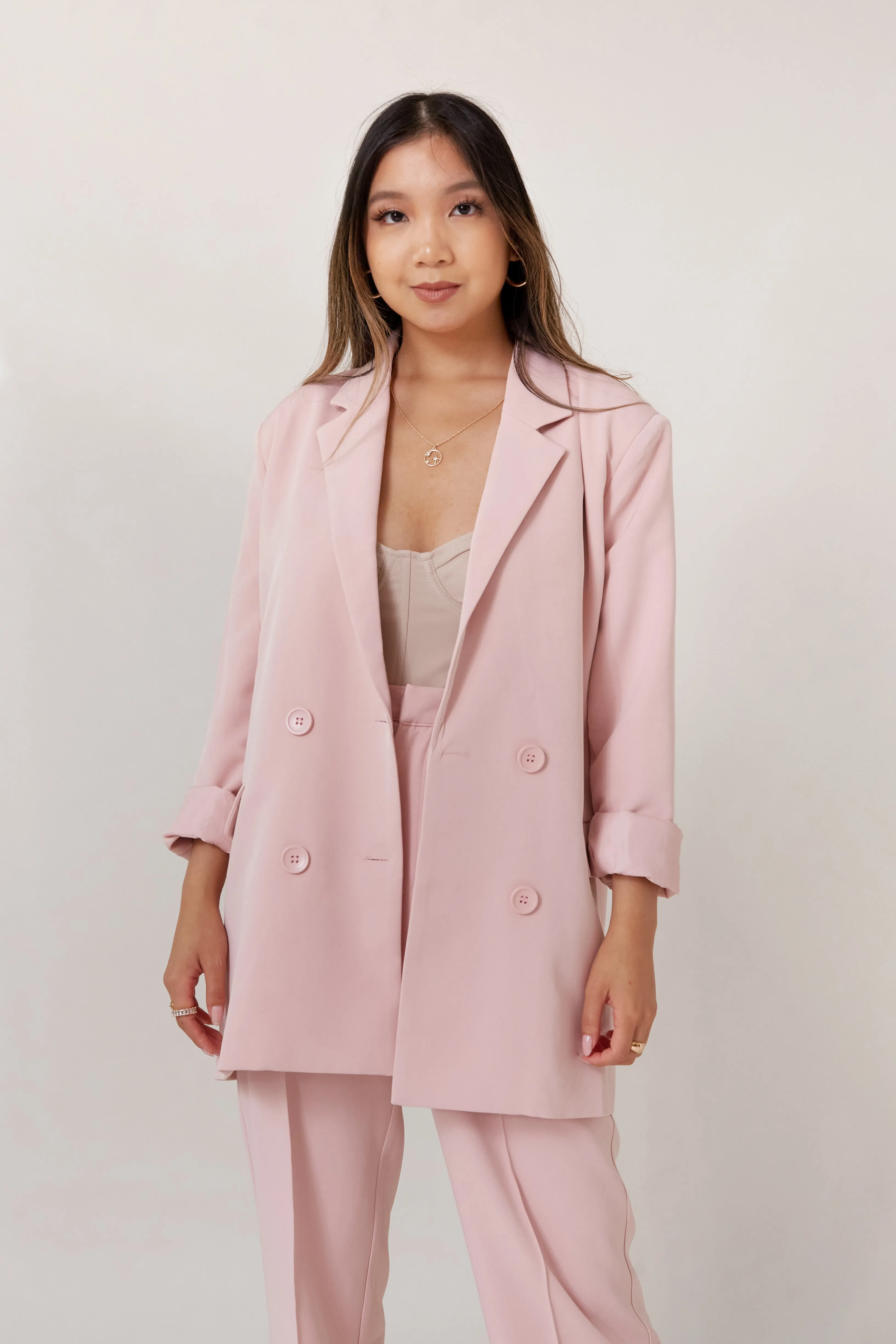 Downtown Blazer - Pink