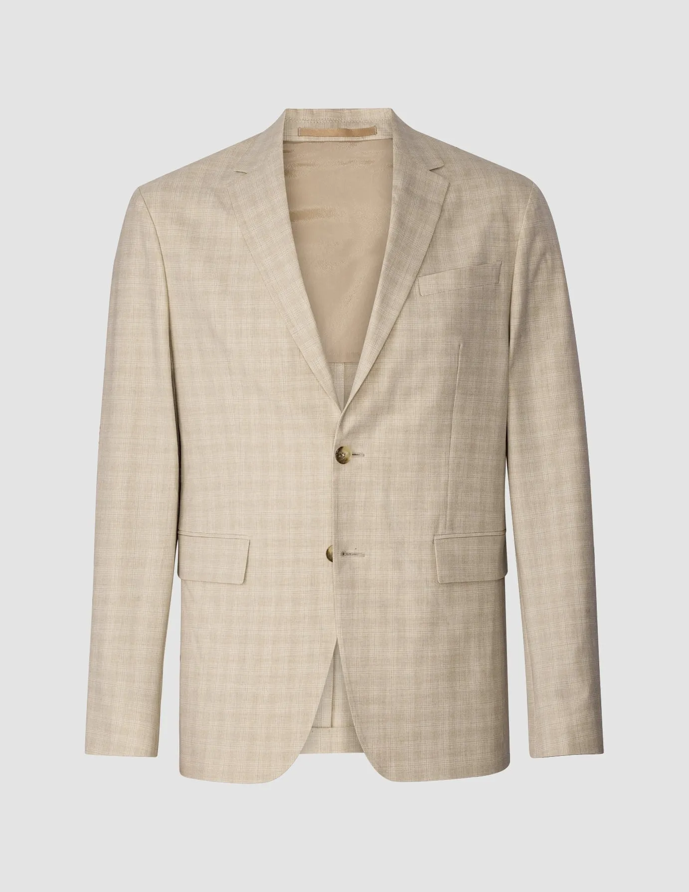 Essential Easy Blazer Regular Warm Sand