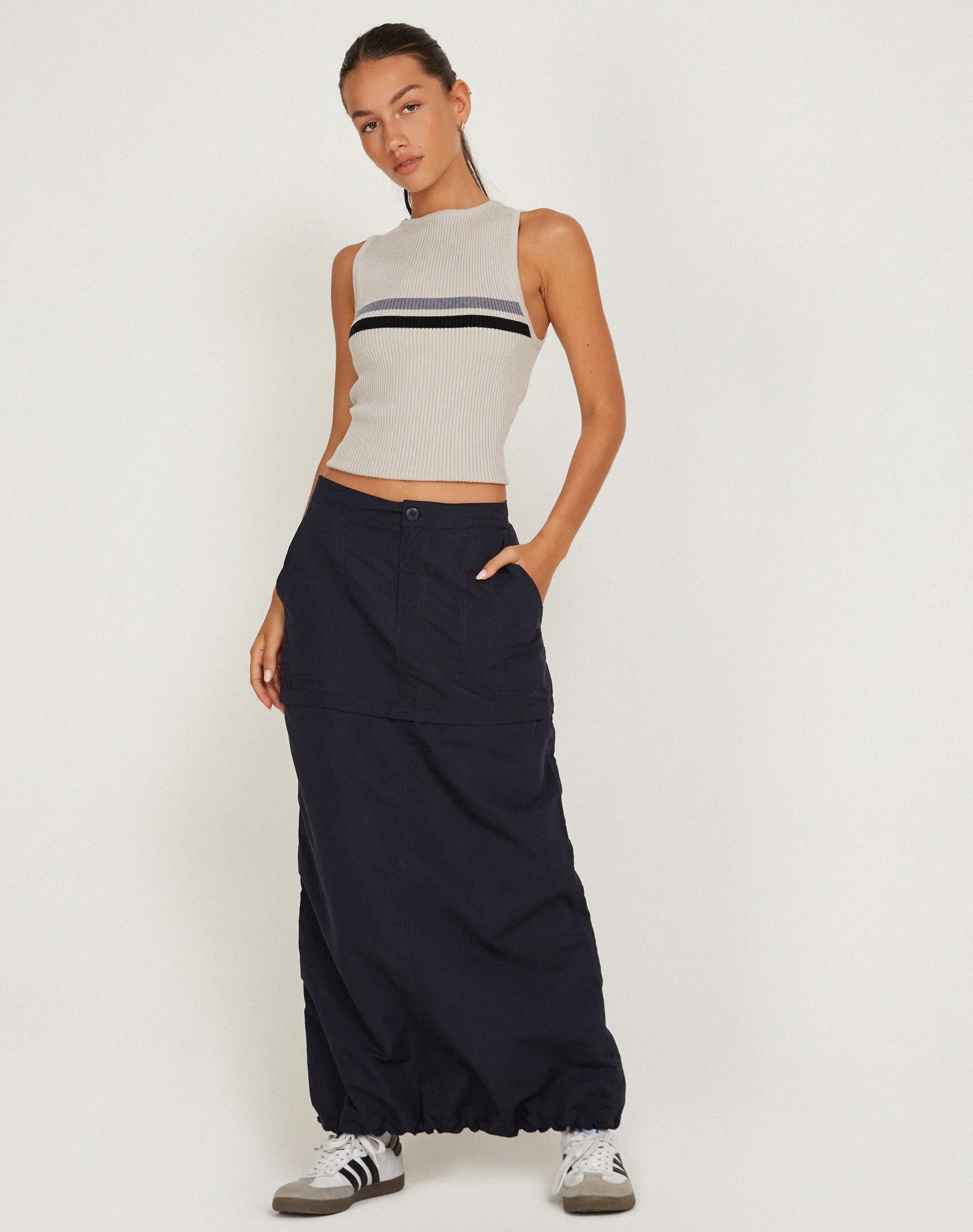 EUDORA SKIRT NAVY