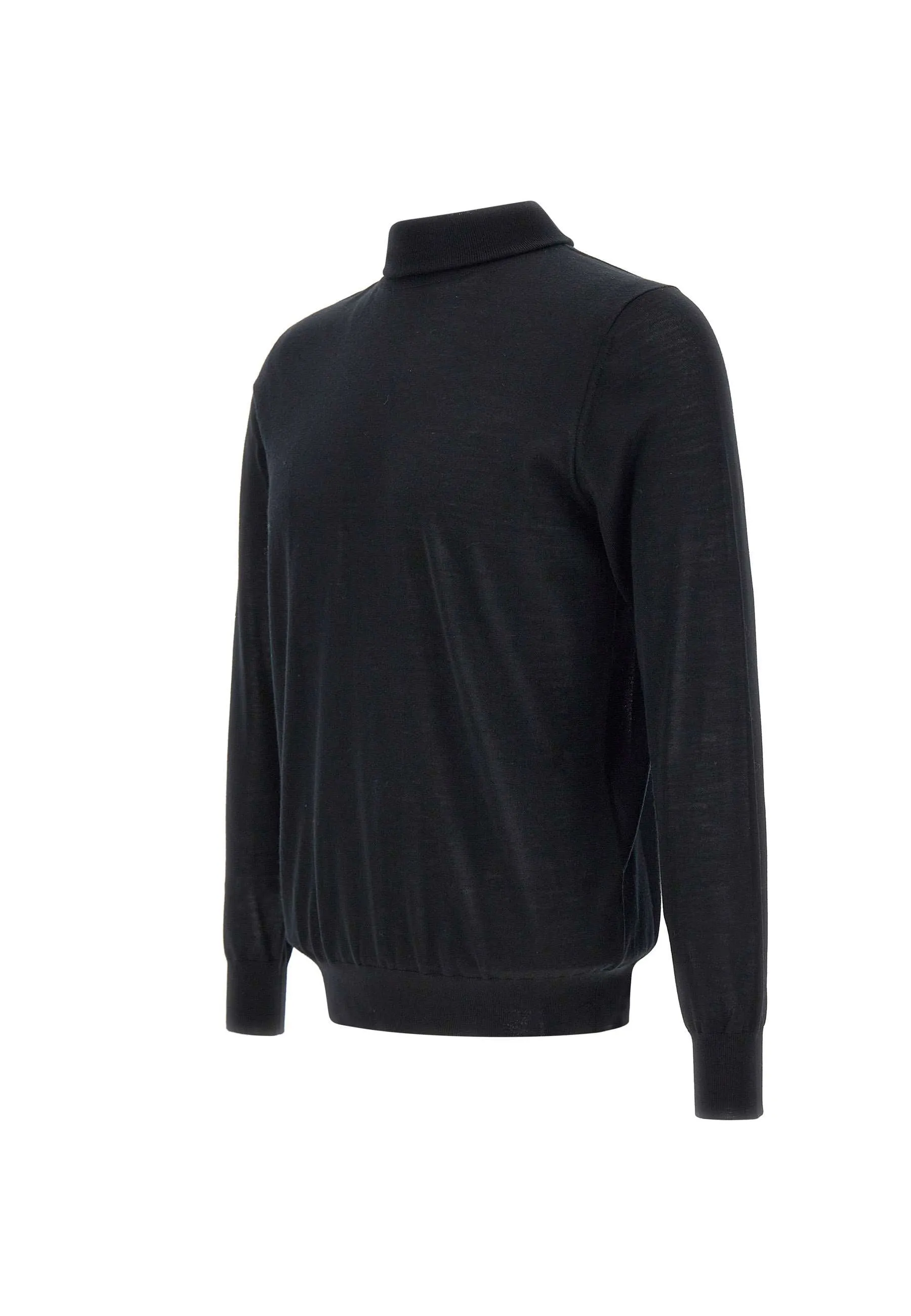 Extrafine Merino Wool Turtleneck Sweater