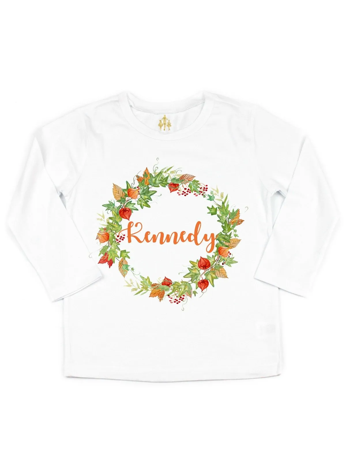 Fall Wreath Shirt - Personalized