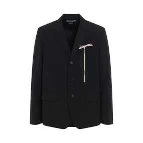 Feijoa Suit Jacket in Black