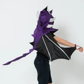 Fire Dragon Cape Purple/Black