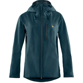 Fjällräven Women&#x27;s Bergtagen Lite Eco-shell Jacket Mountain Blue | Buy Fjällräven Women&#x27;s Bergtagen Lite Eco-shell Jacket Mountain Blue here | Outnorth