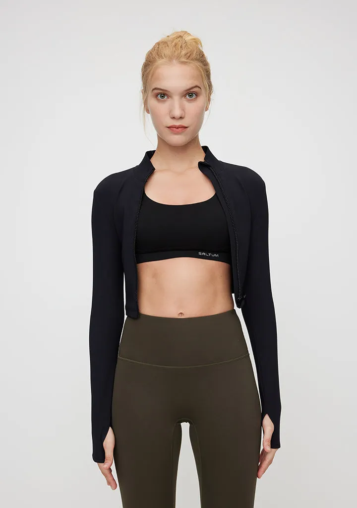 FlexEase™ Long Sleeve Cropped Jacket