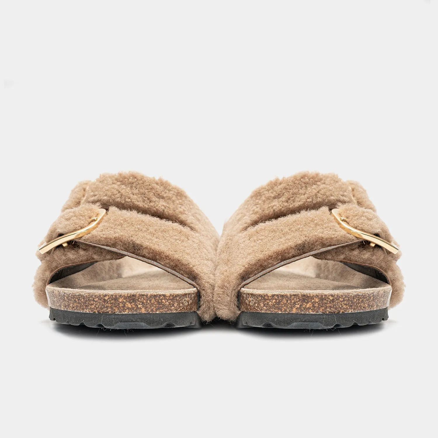 FLORENCE - Slipper in Montone Beige