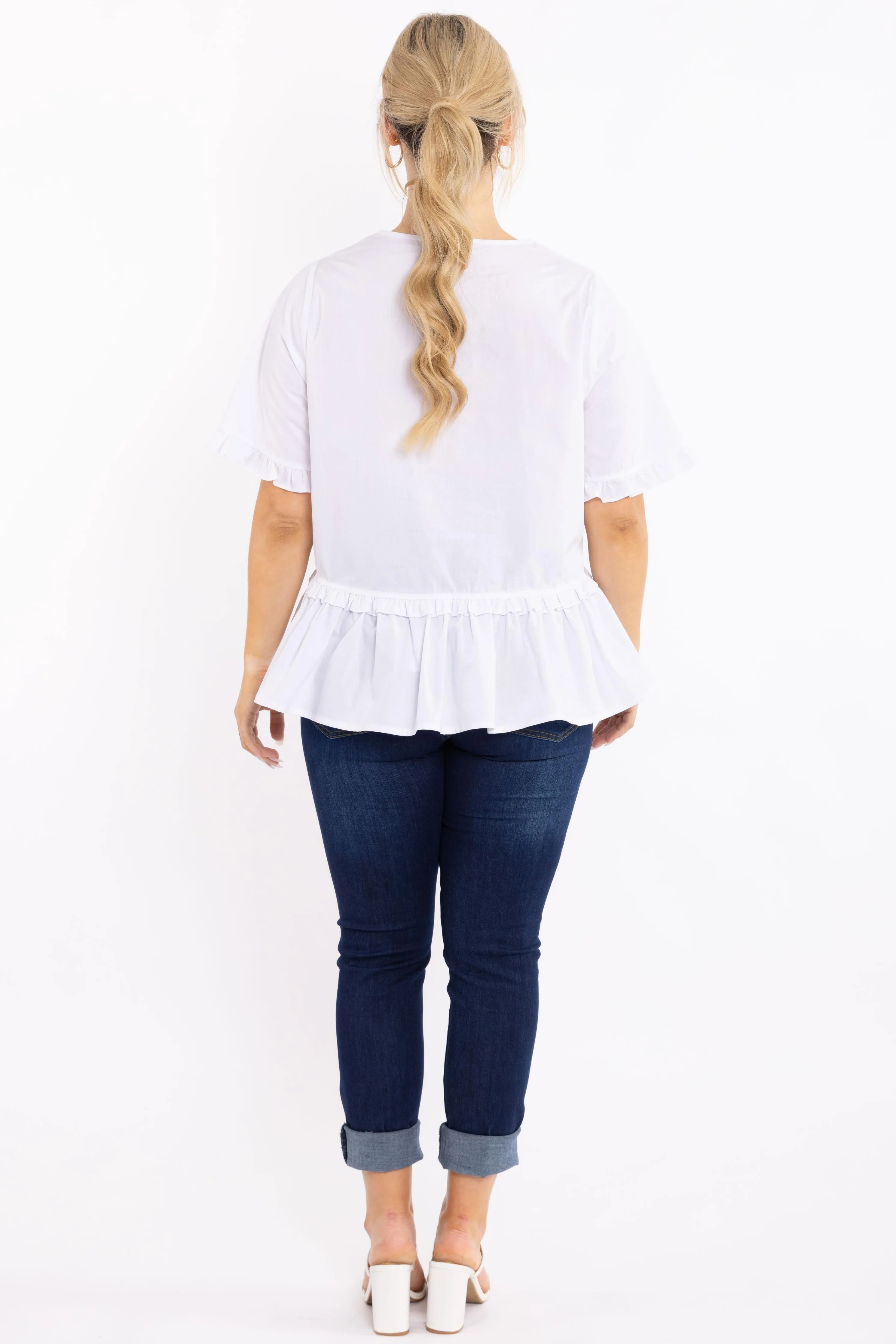 Forever Top | White | FINAL SALE