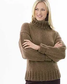 Free Turtleneck Knit Pattern